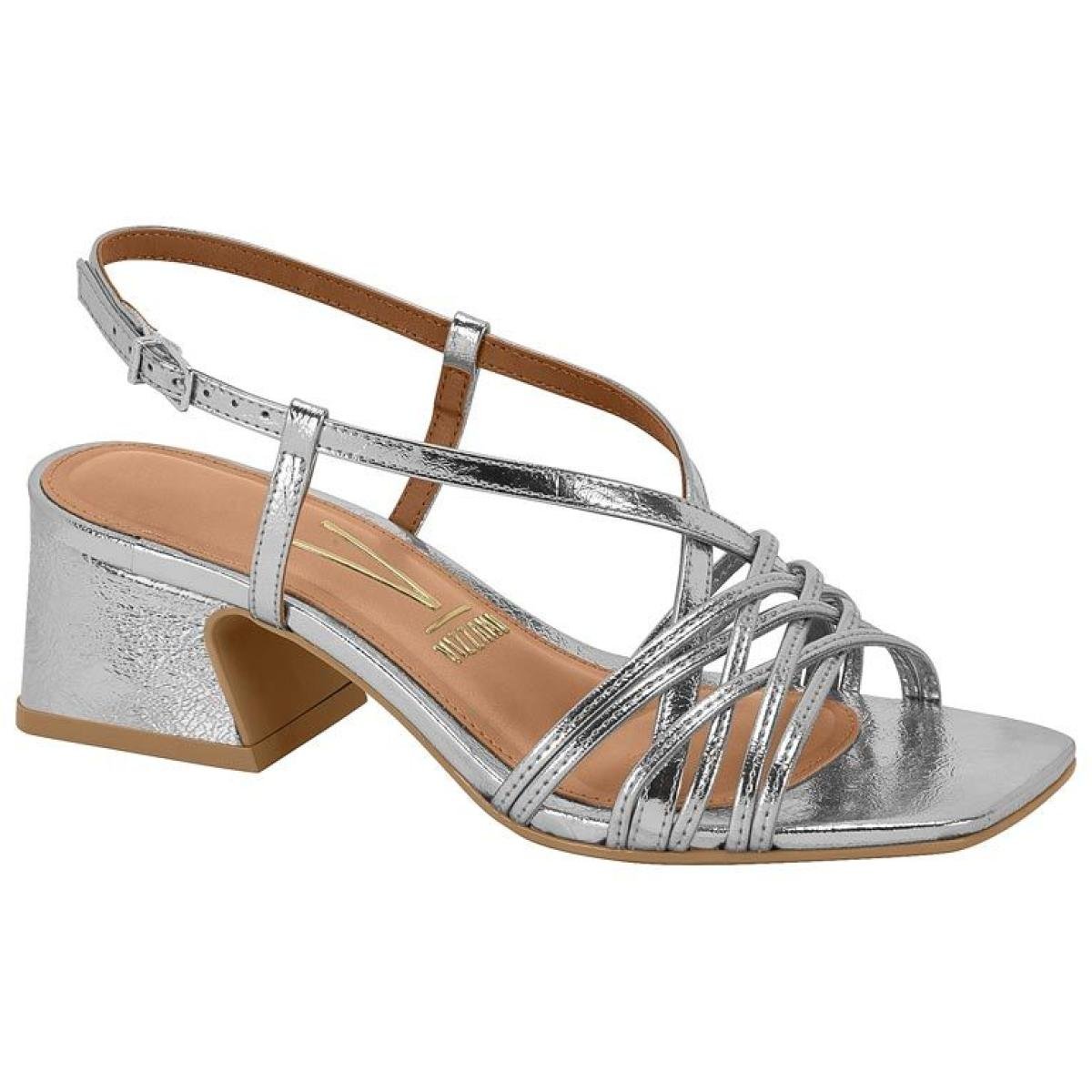 Sandália Feminina Salto Grosso Vizzano 6558.204 | Feira de Calçados