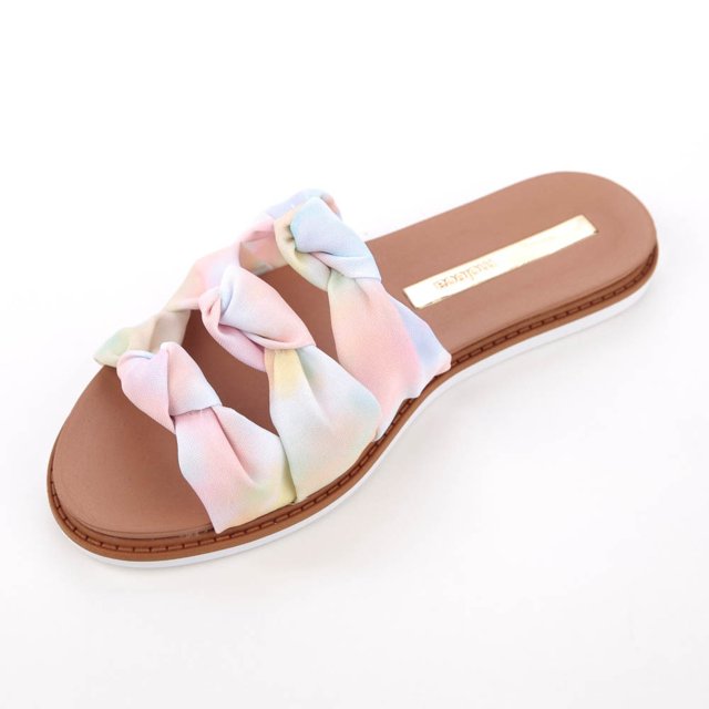Rasteirinha Feminina Tie Dye Moleca 5443.112 | Loja Online