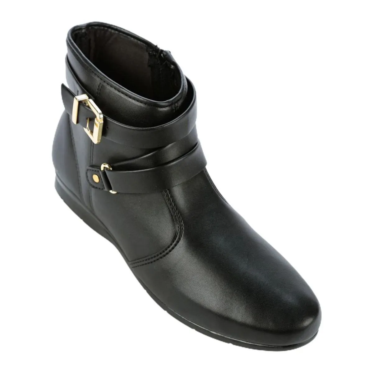 Bota Preta Bota Feminina Cano Curto Tachas Beira Rio Bota Feminina