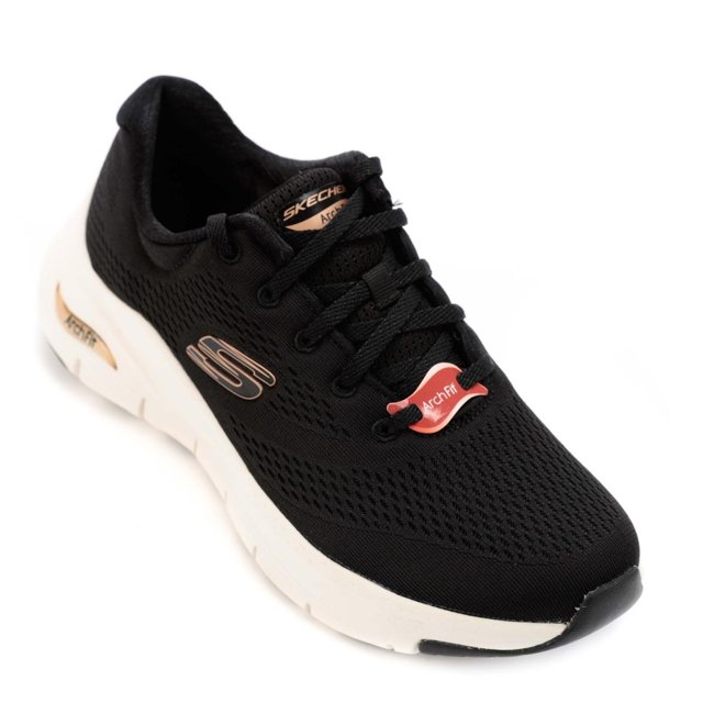 T nis Feminino Ortop dico Skechers Arch Fit Feira De Cal ados t-nis-feminino-ortop-dico-skechers-arch-fit-feira-de-cal-ados