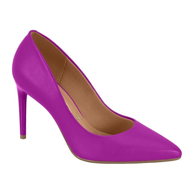 Sapato Scarpin Feminino Salto Agulha Feira de Calçados - Main Image