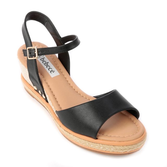 Sandália Anabela Feminina Bebecê T4822-281 | Loja Online