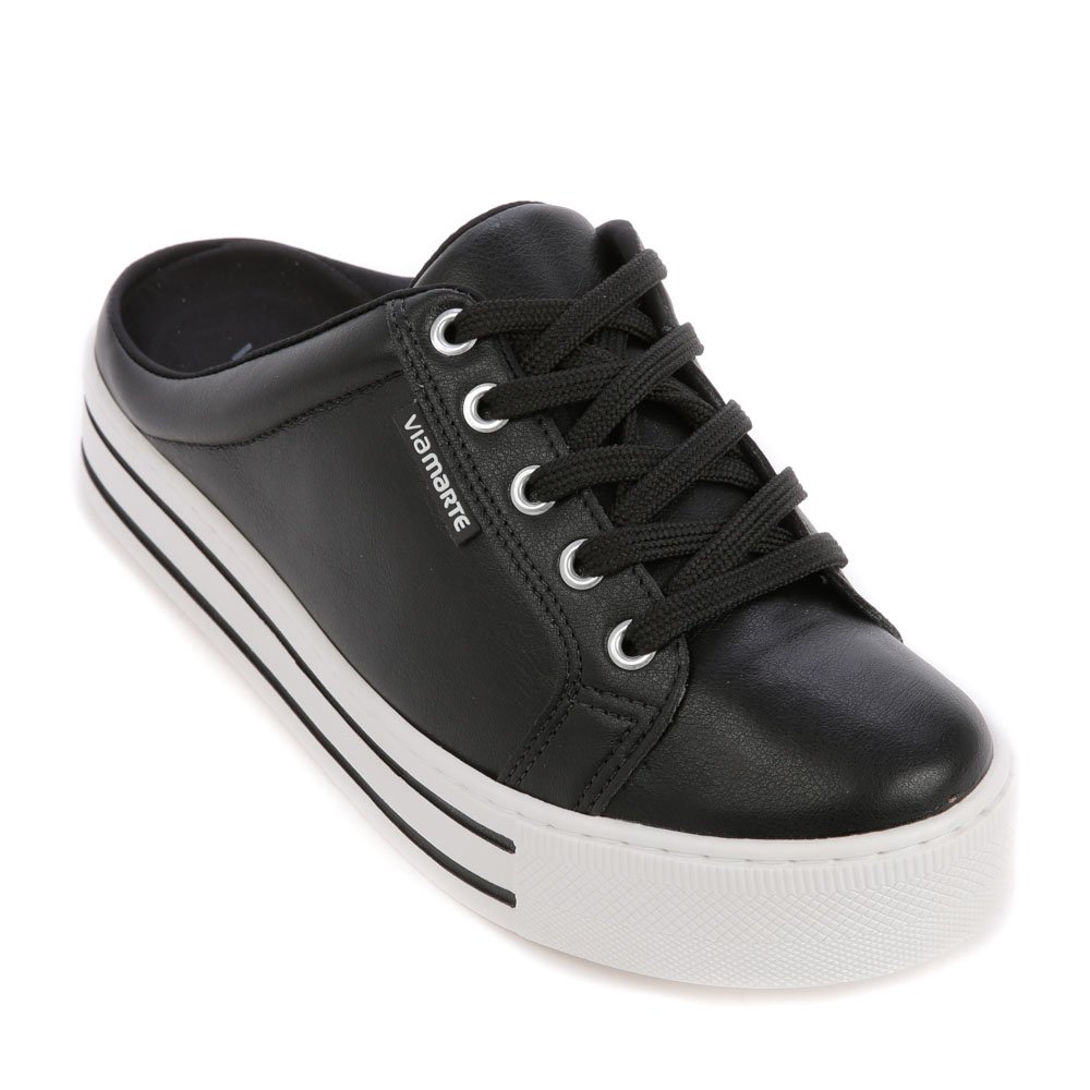 Tenis mule preta paetê - Dolce \u0026 Menta Calçados
