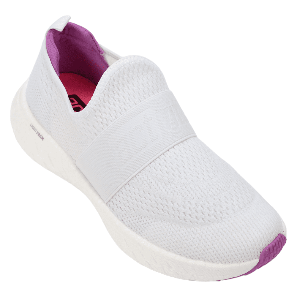 Calçados Tenis Feminino Infantil Sem CadarÃ§o Sapato Branco