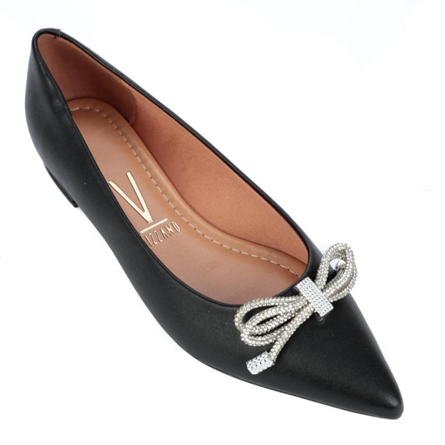 Sapatilha Feminina Bico Fino Vizzano Feira de Calçados