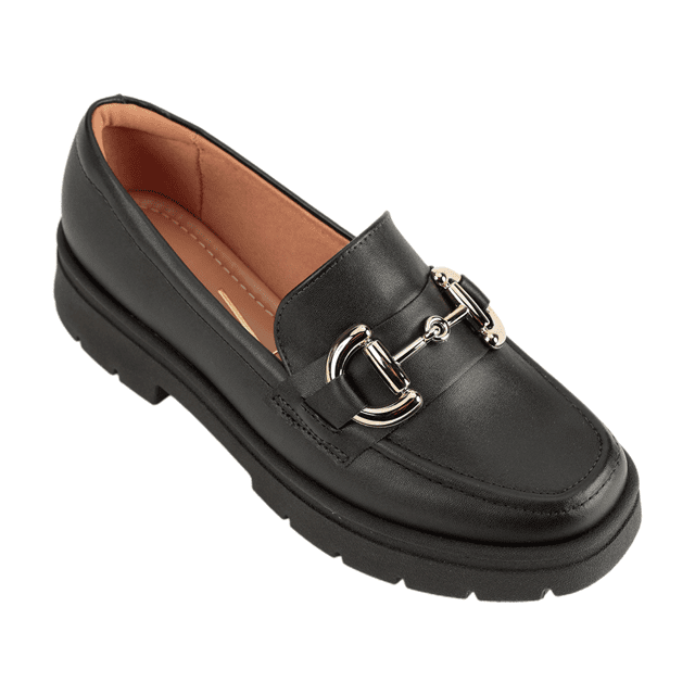 Mocassim Feminino Bico Redondo Tratorado Vizzano Feira