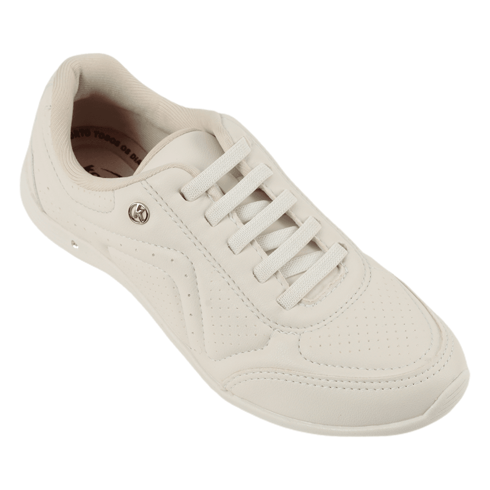 Tênis Branco Tenis Kolosh Couro Feminino Tenis Feminino Casual