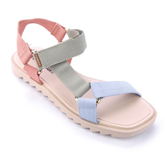 SANDÁLIA FEMININA MOLECA 5454.101 - PINK/LARANJA/VIOLETA | Lojas Alvorada