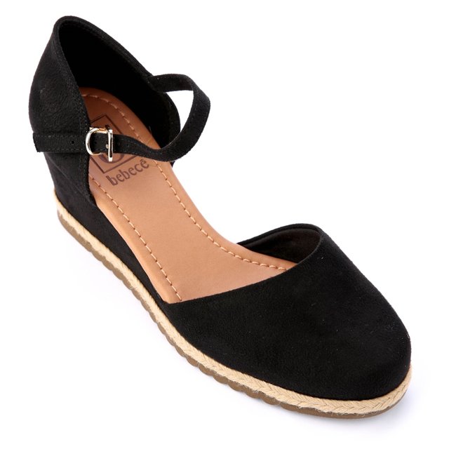 Sandalia Anabela Espadrille Feminina Bebece T5814 751 Feira De Calcados Sandalia Anabela Espadrille Feminina Bebece T5814 751 Feira De Calcados