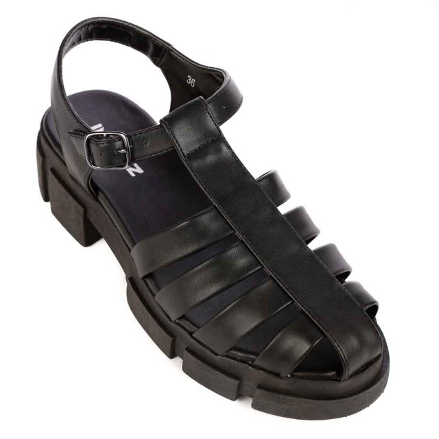 Sandalia Flatform Sandalias Quiz Quiz Tratorada Sandalia Quiz