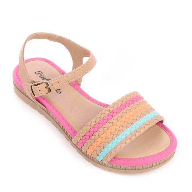 Sandália Infantil FlatForm Pink Cats V2072 | Loja Online