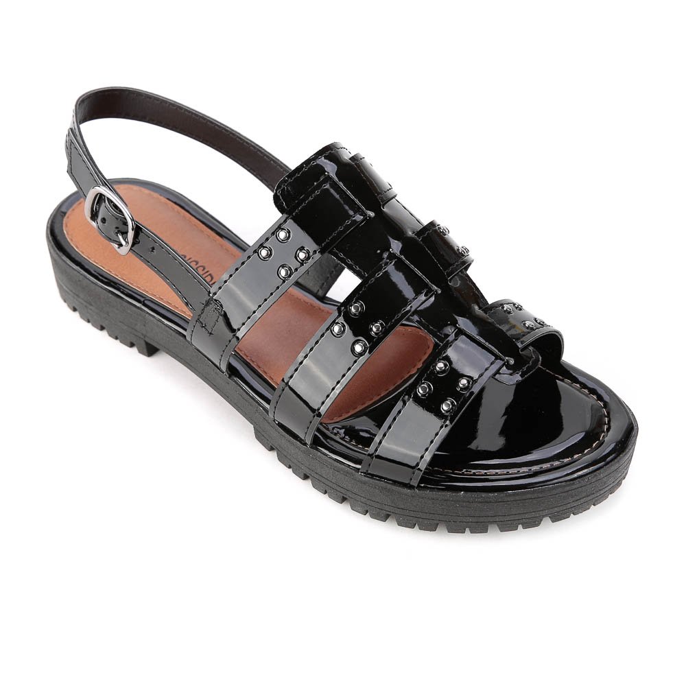 Sandália Feminina Salto Tratorado Mississipi Q1283 | Loja Online