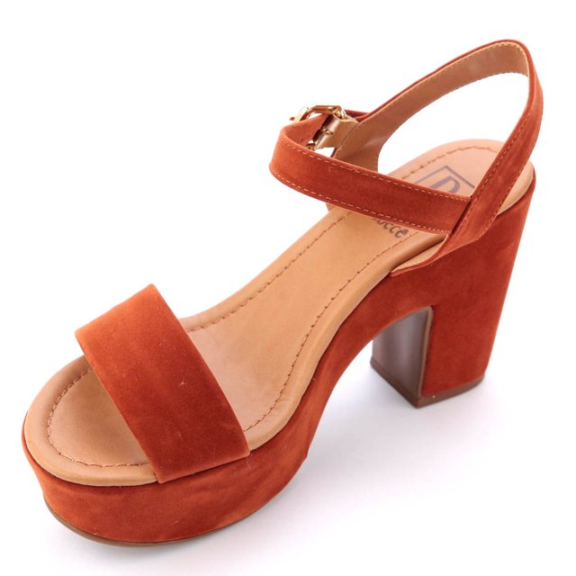 Meia Pata Sandalia Facinelli Salto Grosso Sandália Meia Sapato