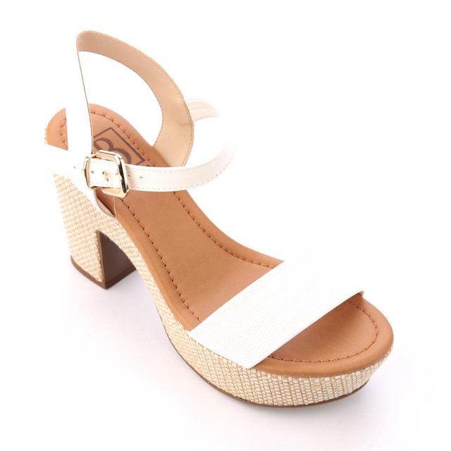 Sandália Feminina Meia Pata Bebecê P5123-904 Feira de Calçados