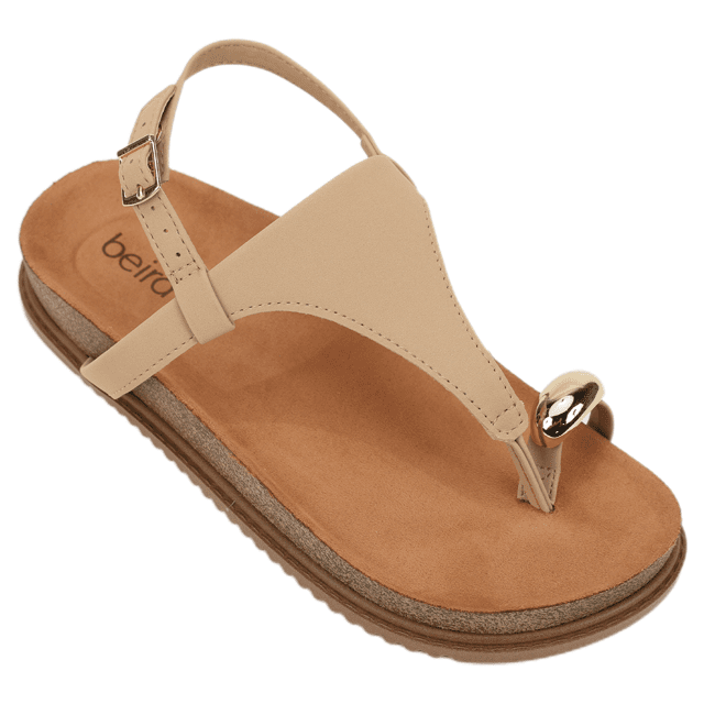 Sandália Papete Feminina Plataforma Beira Rio Feira de