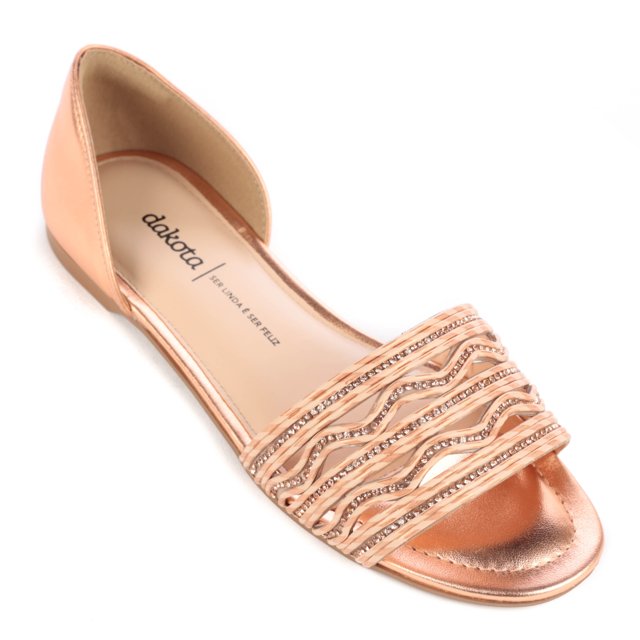 Sandália Rasteira Dakota Dakota Zattini Moda Pé Zattini CalÃ§ados