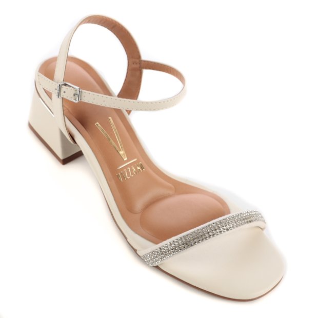 Sandália Feminina Salto Bloco Vizzano Feira de Calçados