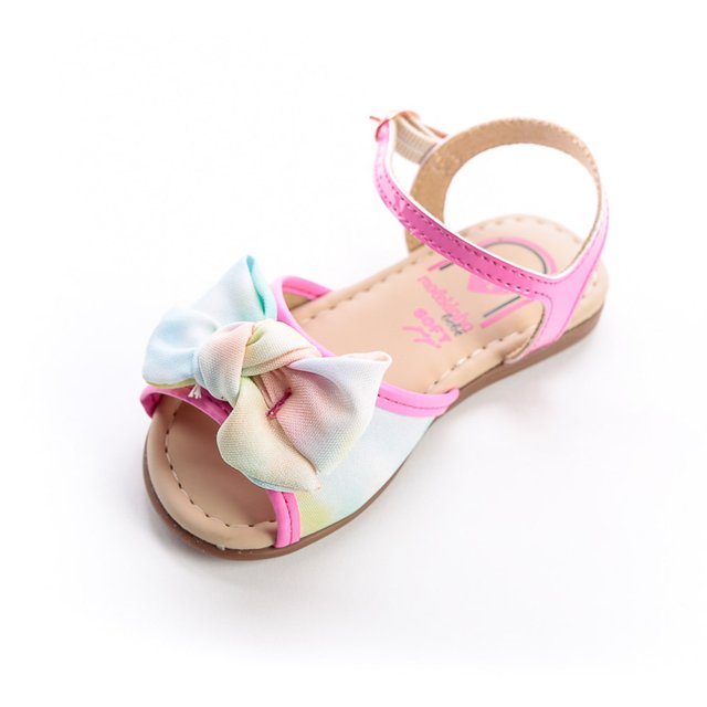 Sandália Menina Tininha 08047 Tie Dye Rosa - Compre online Pixolé Calçados  e Acessórios