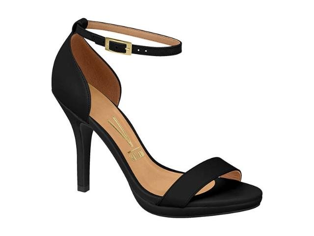 Sandália Feminina Vizzano 6210.655/Preto | Stéfanie Calçados