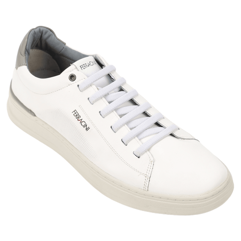 Sapatênis Masculino Bico Redondo Couro Ferracini 2075B | Feira de