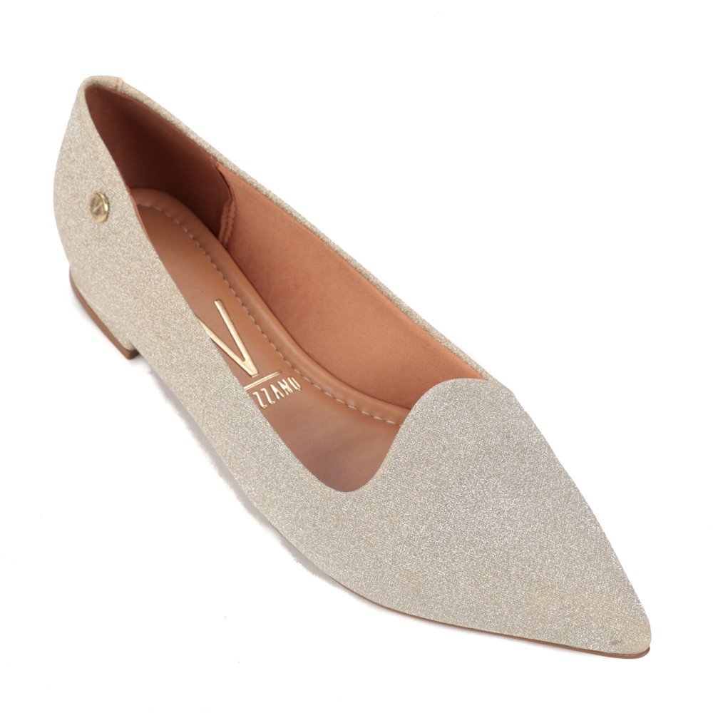Sapatilha Feminina Bico Fino Vizzano Feira de Calçados