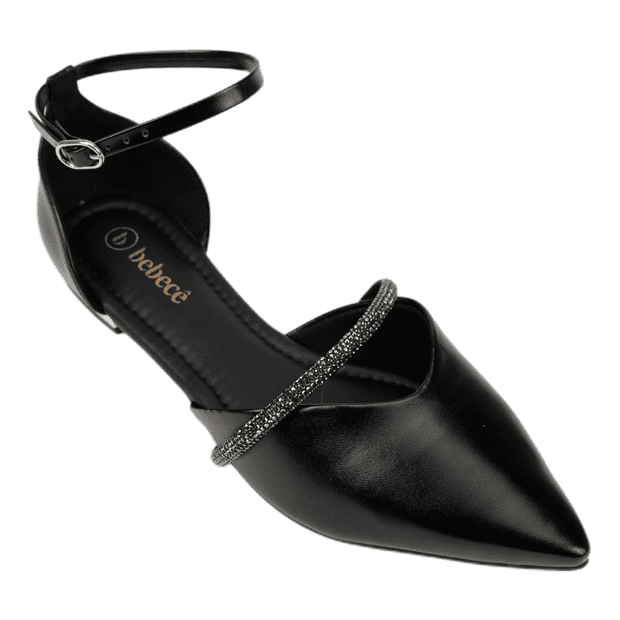 Sapatilha Feminina Bico Fino Bebecê T2019-094 Feira de Calçados