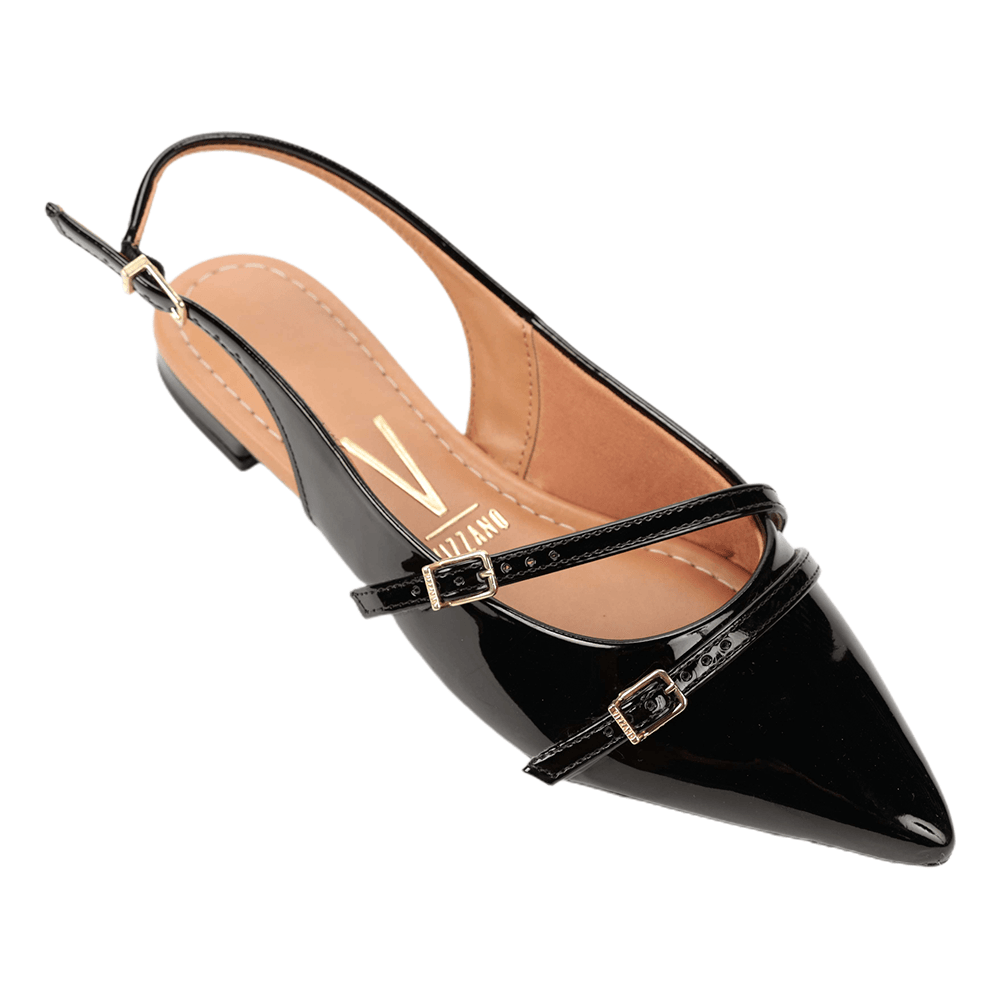 Sapatilha Feminina Bico Fino Verniz Vizzano 1206.296 | Feira de