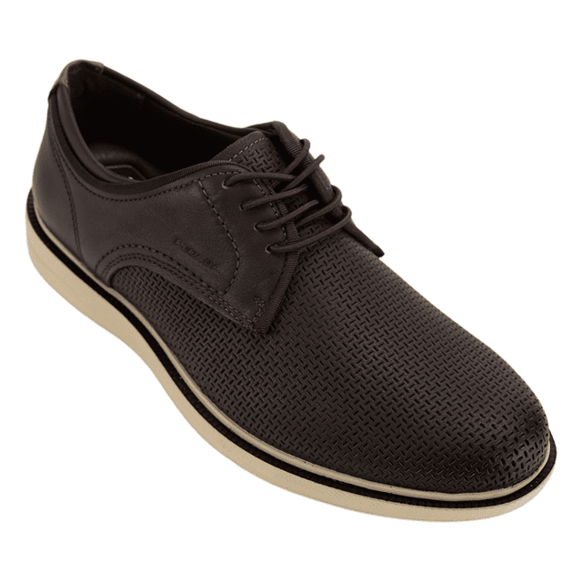 Sapato Social Masculino Couro Pegada 126701 Feira de Calçados