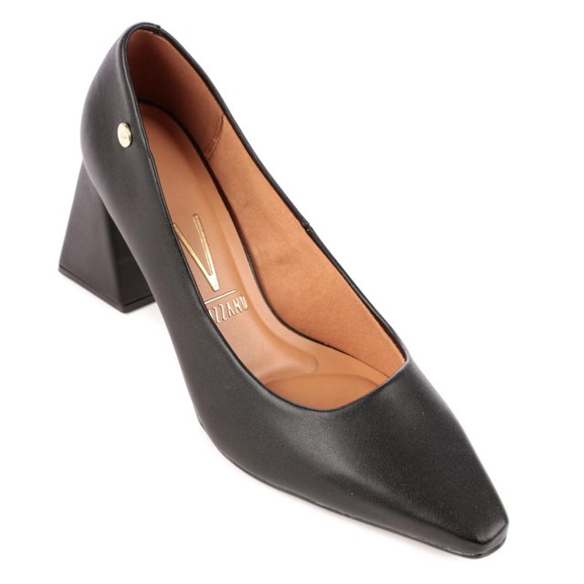 Sapato Scarpin Feminino Salto Geométrico Vizzano Feira