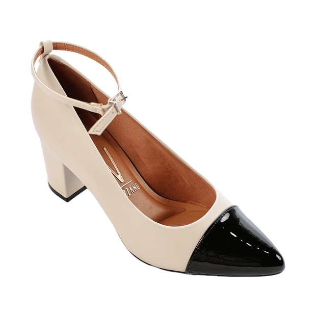 Sapato Scarpin Feminino Salto Grosso Vizzano Feira de