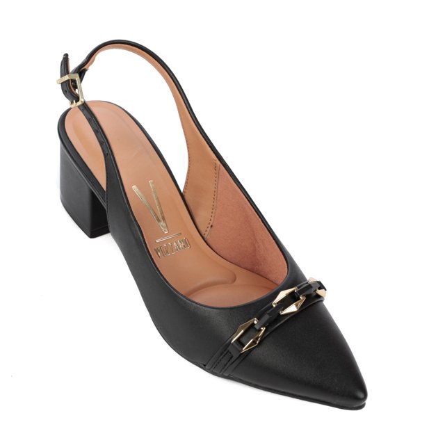 Sapato Scarpin Feminino Bico Fino Vizzano Feira de Calçados