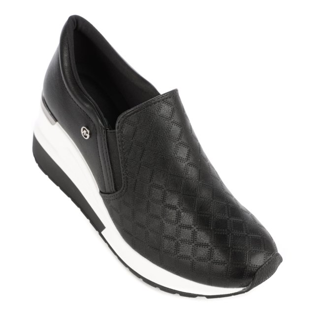 Salto Feminino Tenis Com Salto Via Marte Tênis Feminino Salto