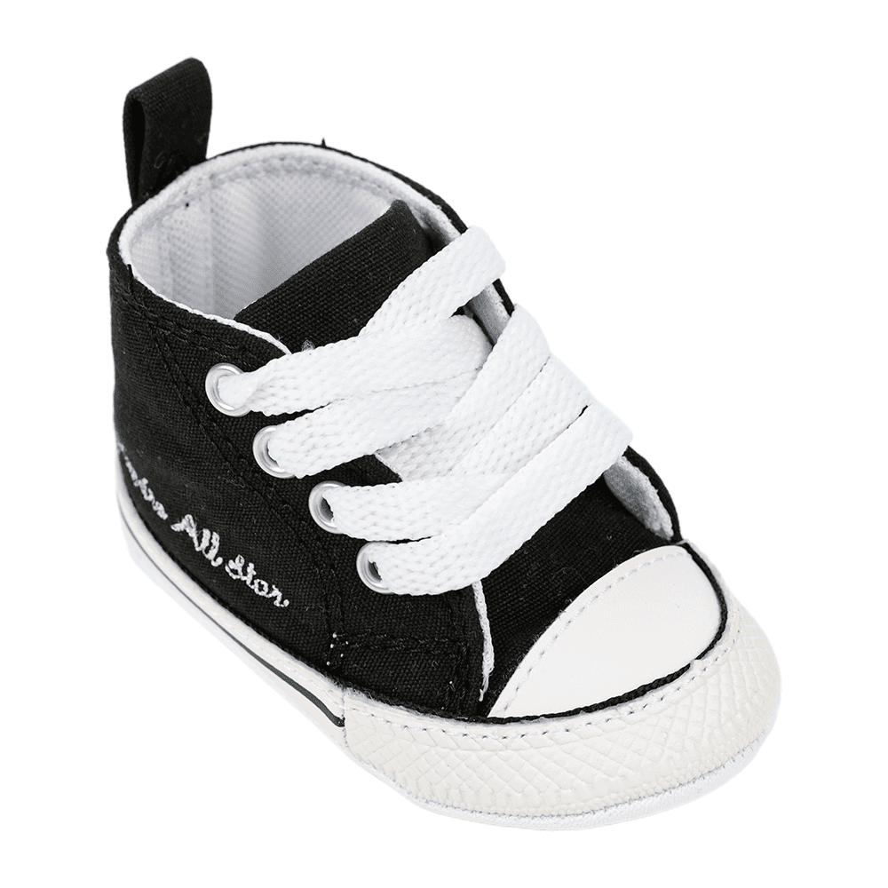 Tênis Bebê Cano Curto My First Converse All Star CK0440 Feira de
