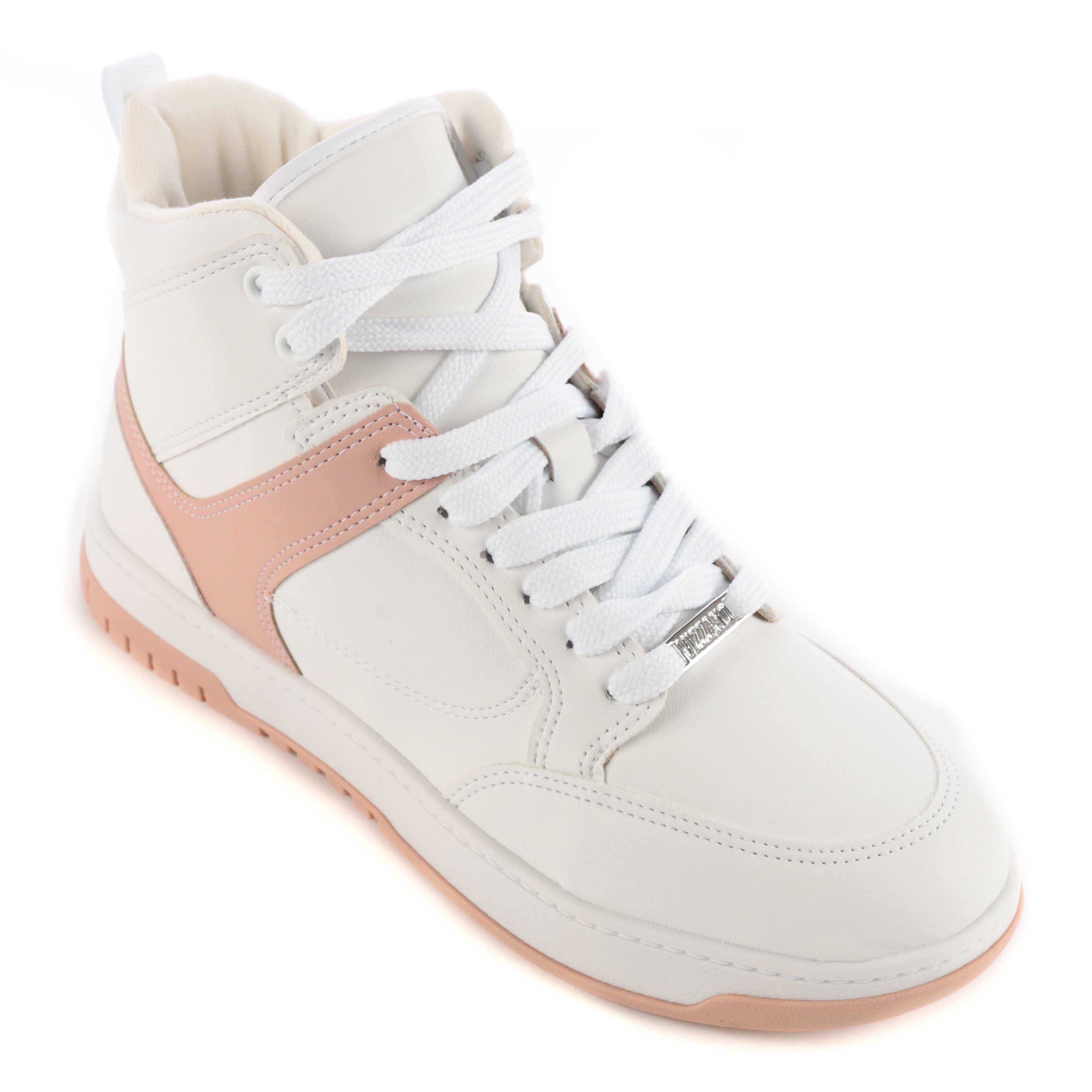 Tênis Feminino Cano Tenis Vizzano Cano Alto Branco Tênis Cano Alto