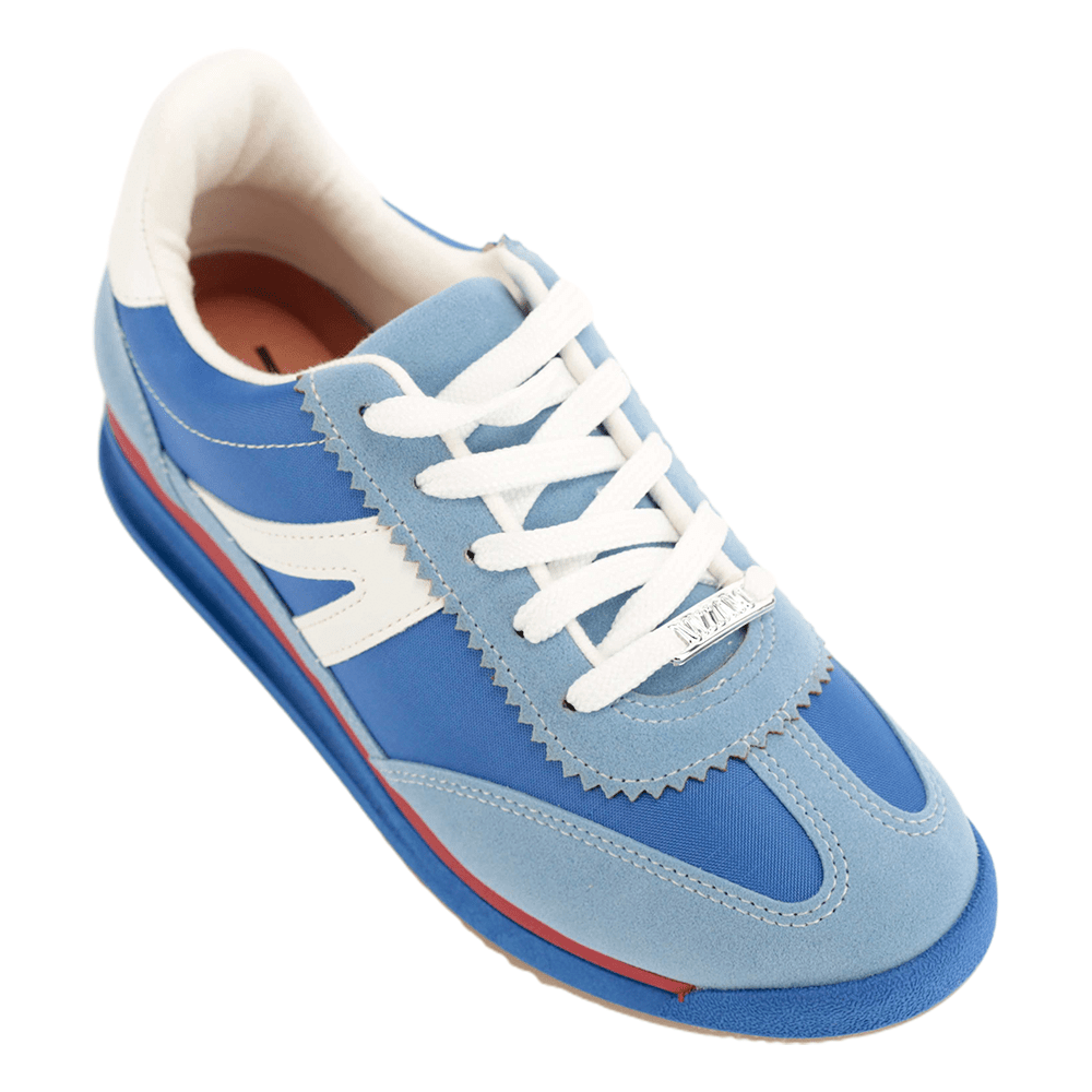 Vizzano Feminino Tenis Azul Vizzano Tênis Feminino Camurça Vizzano