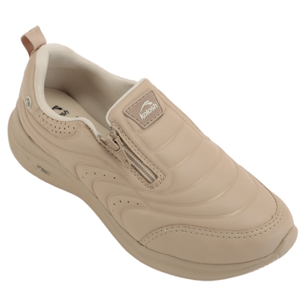 Tênis Feminino Esportivo Calce Fácil Kolosh K7032A Feira de Calçados