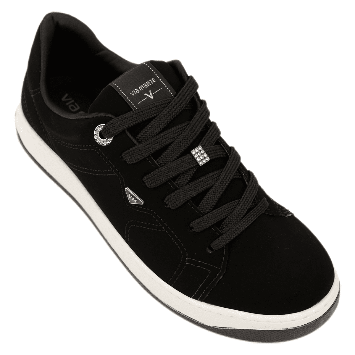 Via Marte Modelo De TÃªnis Com Salto Tênis Feminino Salto Baixo