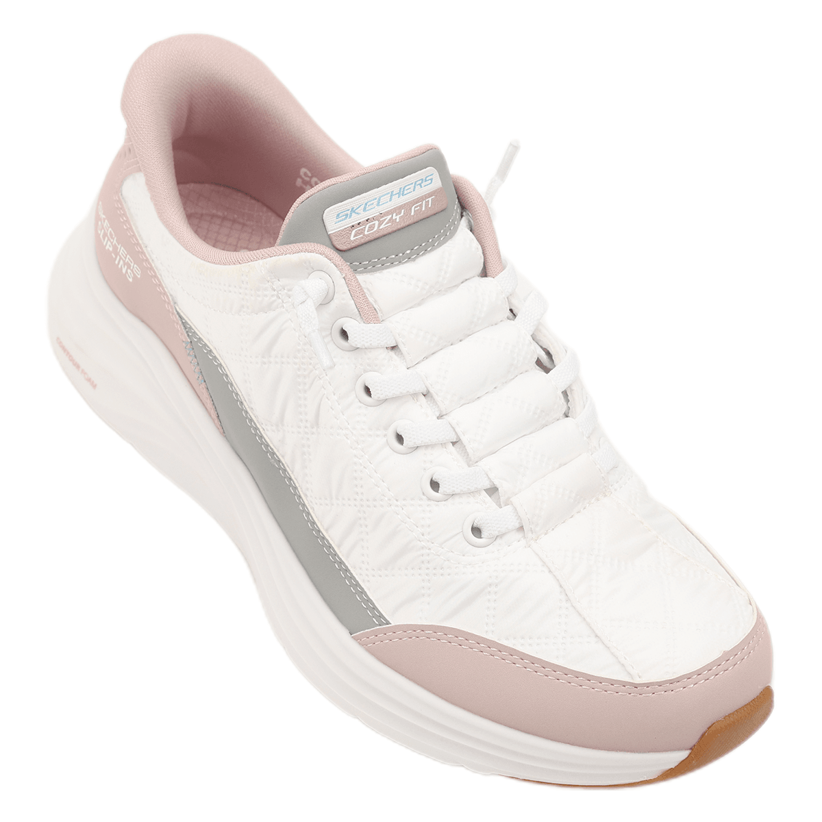 Tênis Feminino Slip Ins Skehcers Contour Foam Cozy Fit 150404