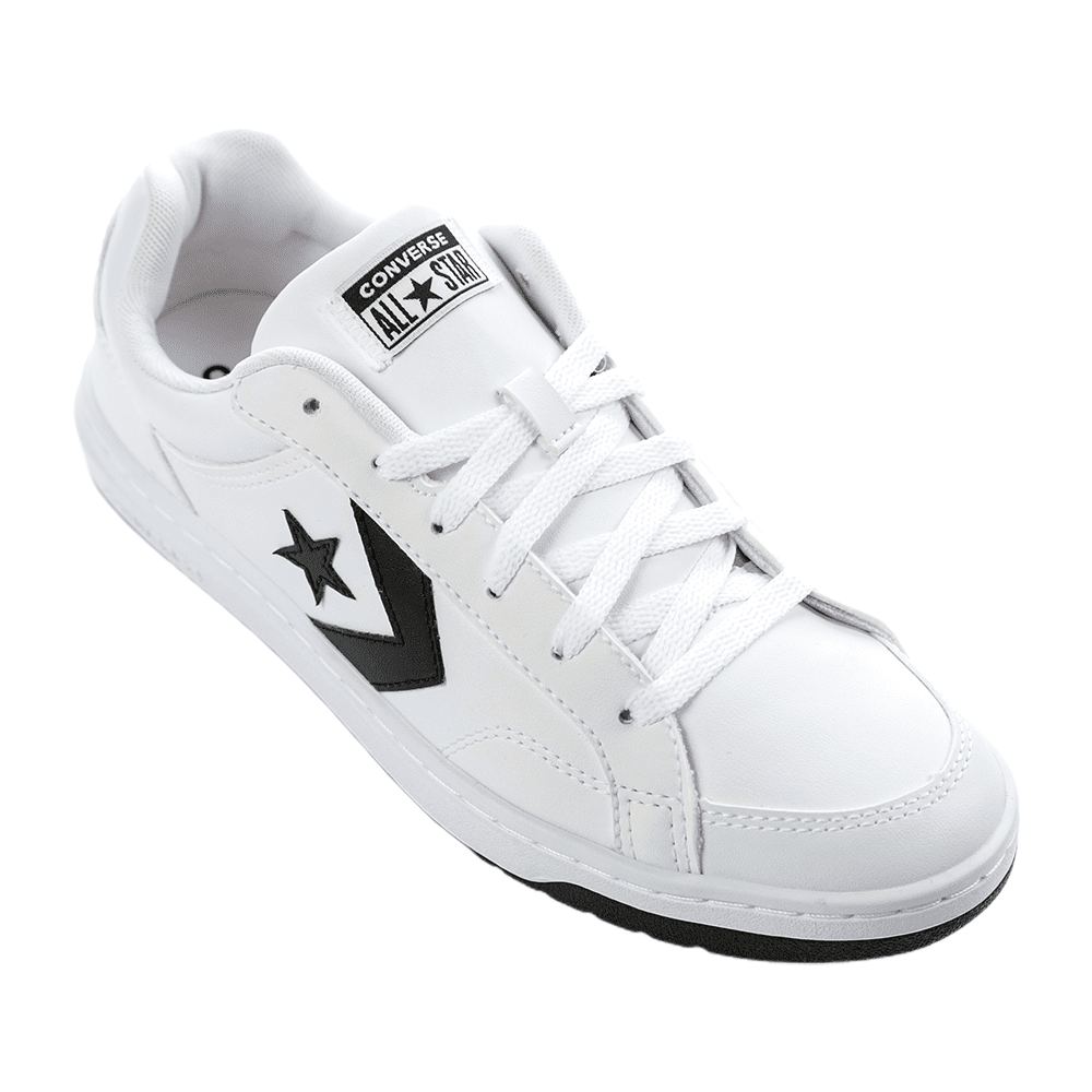 Shoes PreÃ§o All Star Branco Couro Sintético Tenis All Star Couro