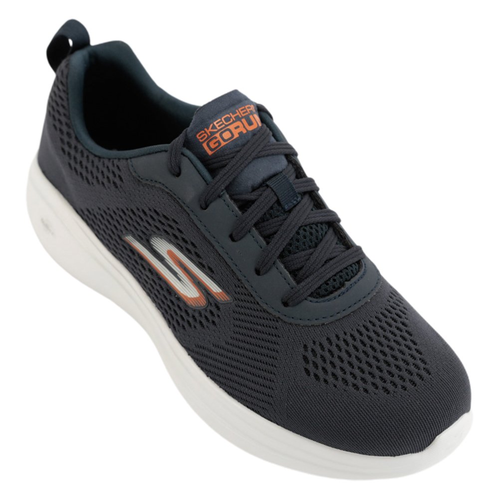 Tênis Masculino Skechers Go Run Fast Quake 55106 | Feira de Calçados