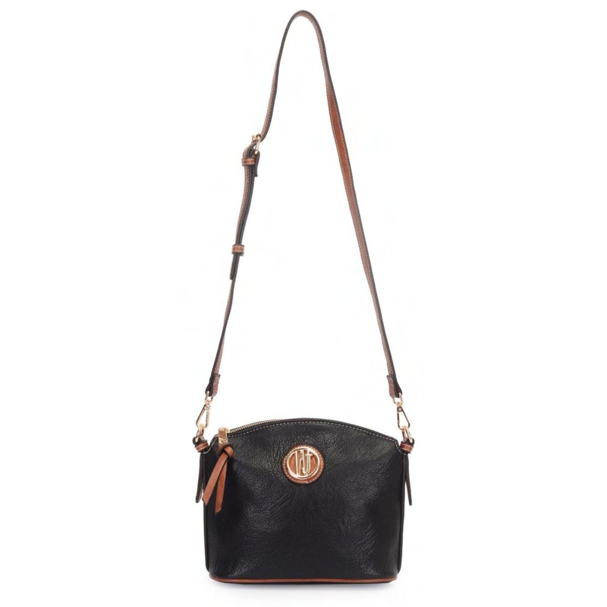 Bolsa Feminina Transversal Média Bicolor WJ Acessórios 45873