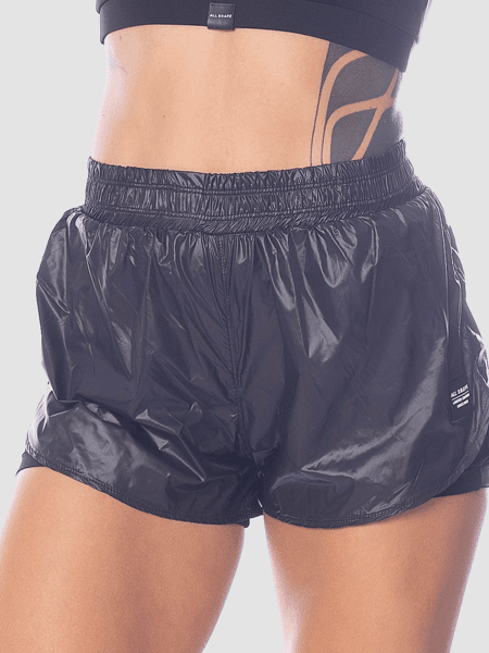 Short Duplo Tactel - Preto | All Shape ® Oficial