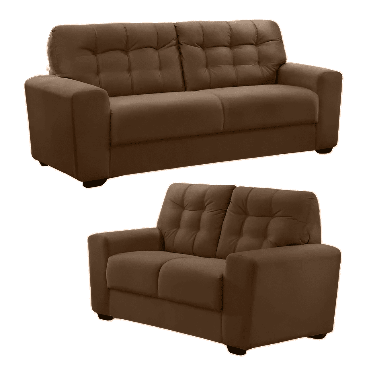 Sofá 3x2 Lugares Luna Móveis