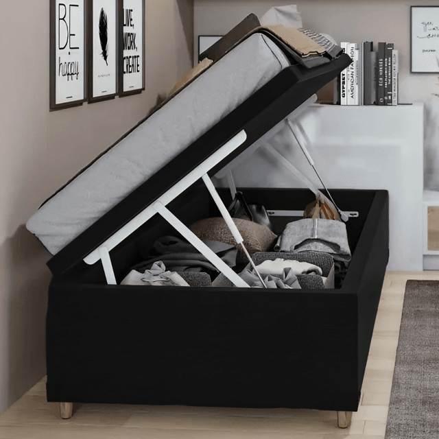 Base Baú para Cama de Solteiro 88cm | Luna Móveis