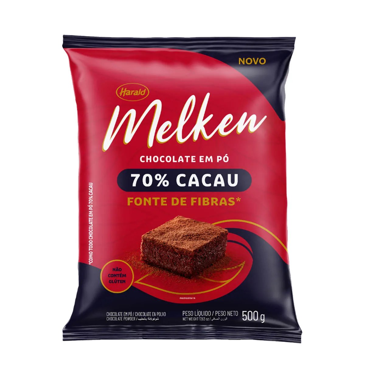 CHOCOLATE EM PÓ MELKEN 70% 500G