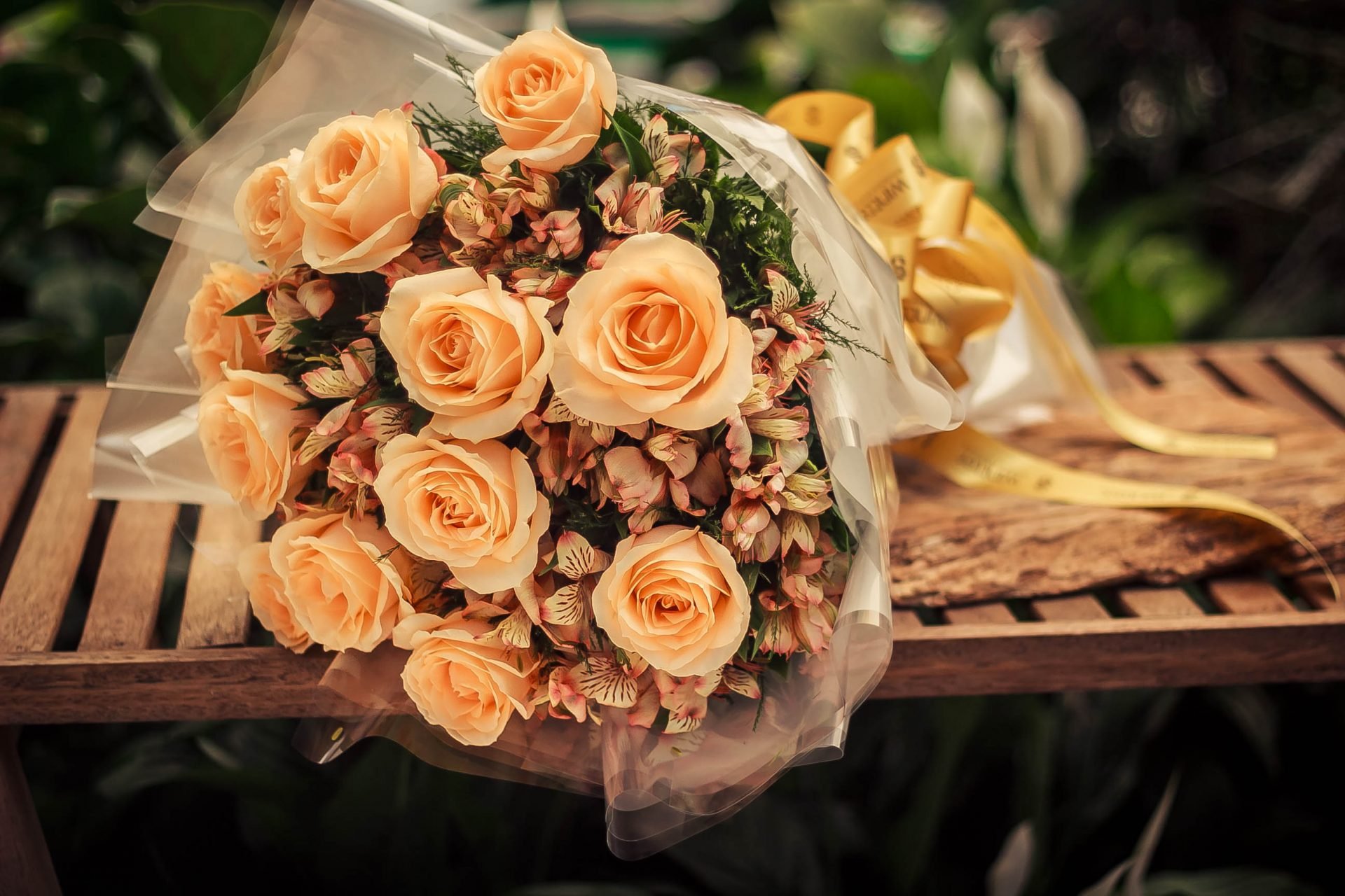 Buquê de Rosas Champanhe Joana D'Arc | Winterflor