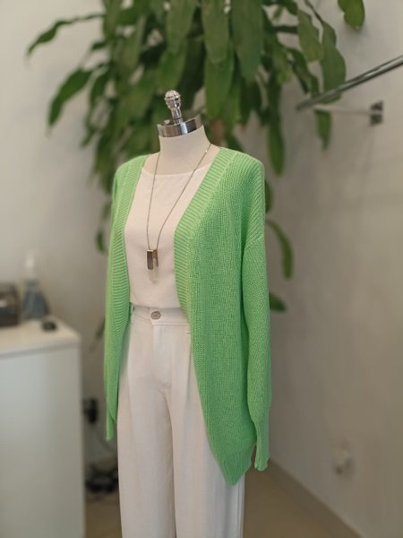 Light green cardigan 2024 outfit