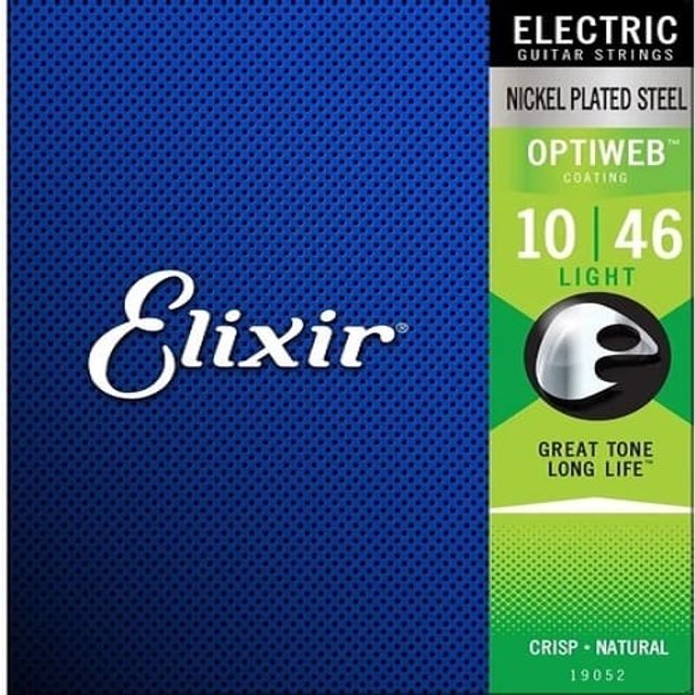 Encordoamento Elixir Guitarra 010-046 Optiweb IZ12092 | Super Som