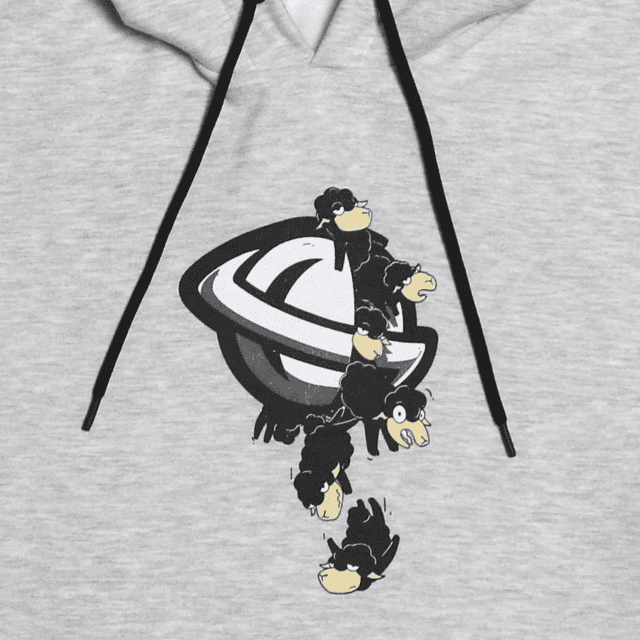 Moletom Lost Saturn Sheep Cinza Marville Surf