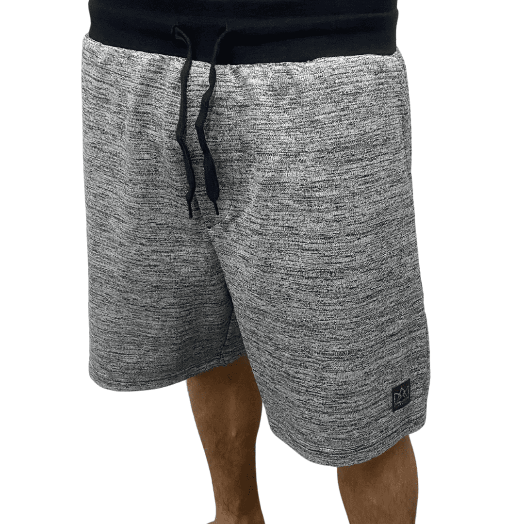 Bermuda 2024 cinza moletom